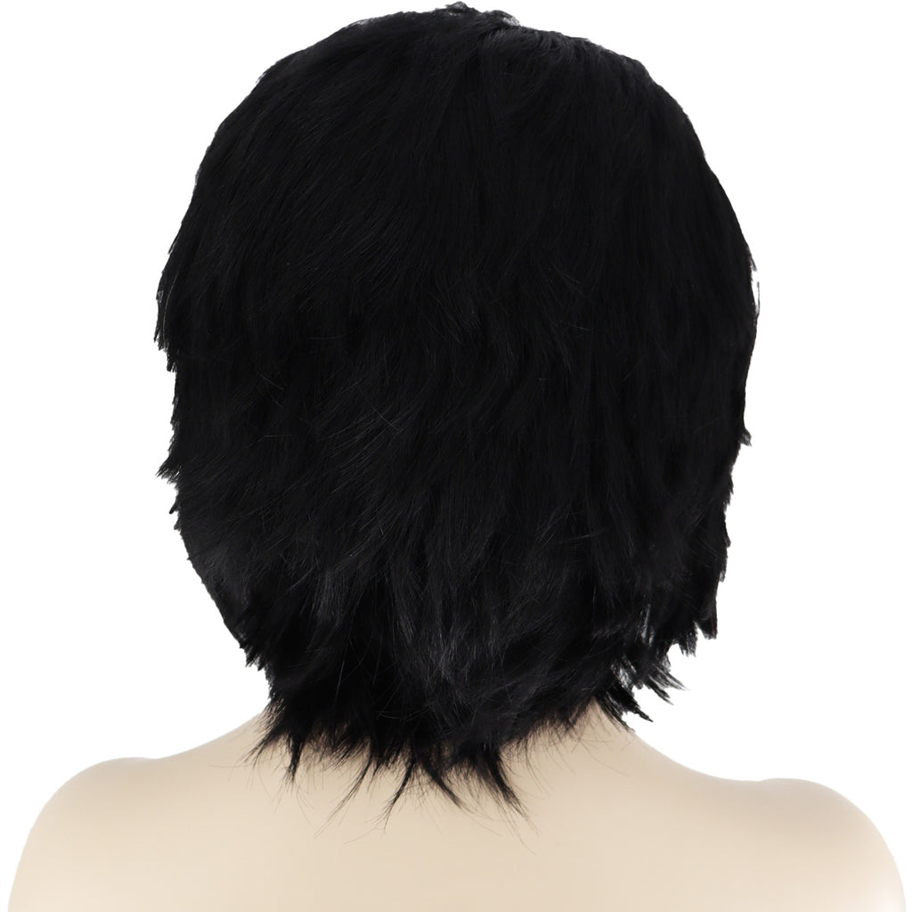 Epic Cosplay Hades Wig Black Back View Woman