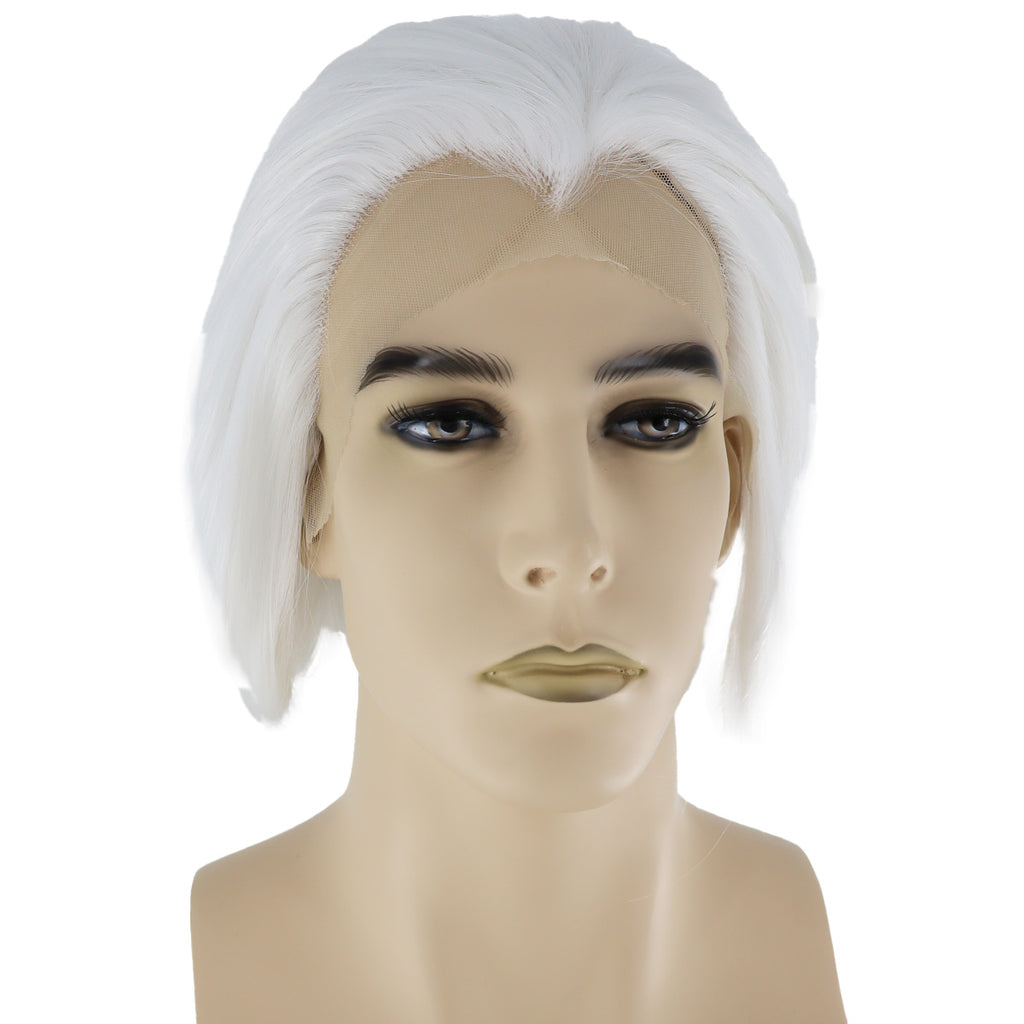 Epic Cosplay Hades Wig Classic White Front View Man