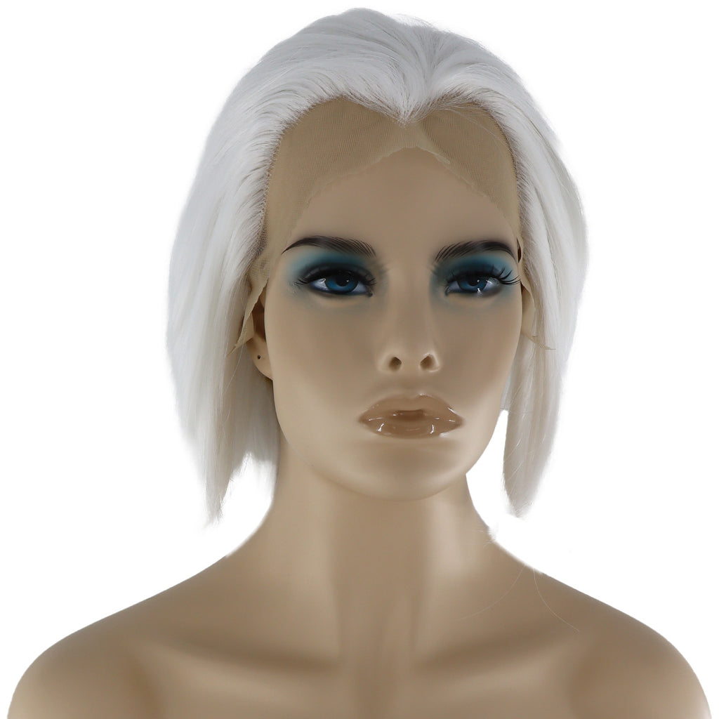 Epic Cosplay Hades Wig Classic White Front View Woman