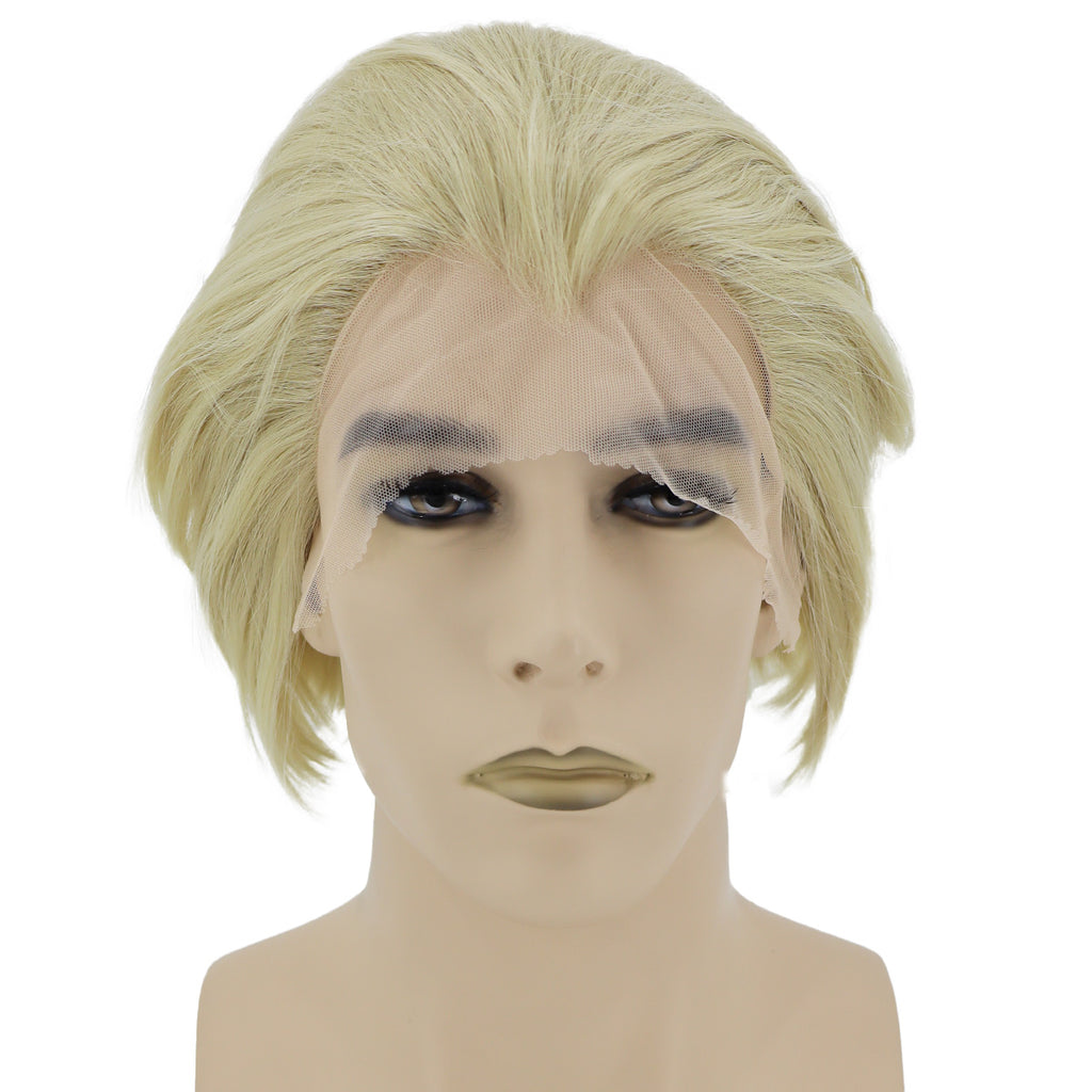 Epic Cosplay Hades Wig Natural Blond Front View Man