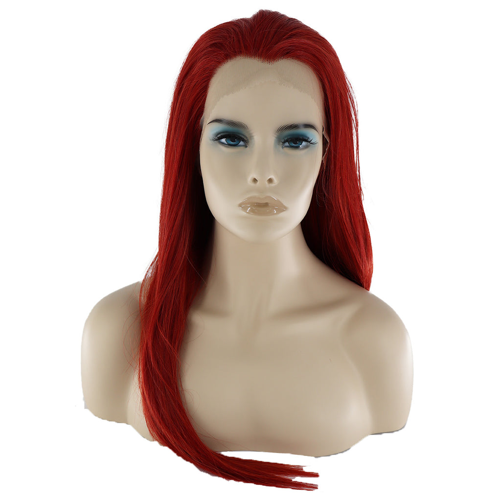 Epic Cosplay Hecate Wig Apple Red Mix Front View Woman