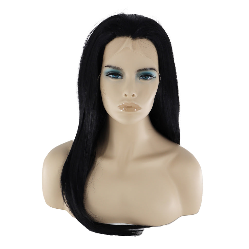 Epic Cosplay Hecate Wig Black Mix Front View Woman