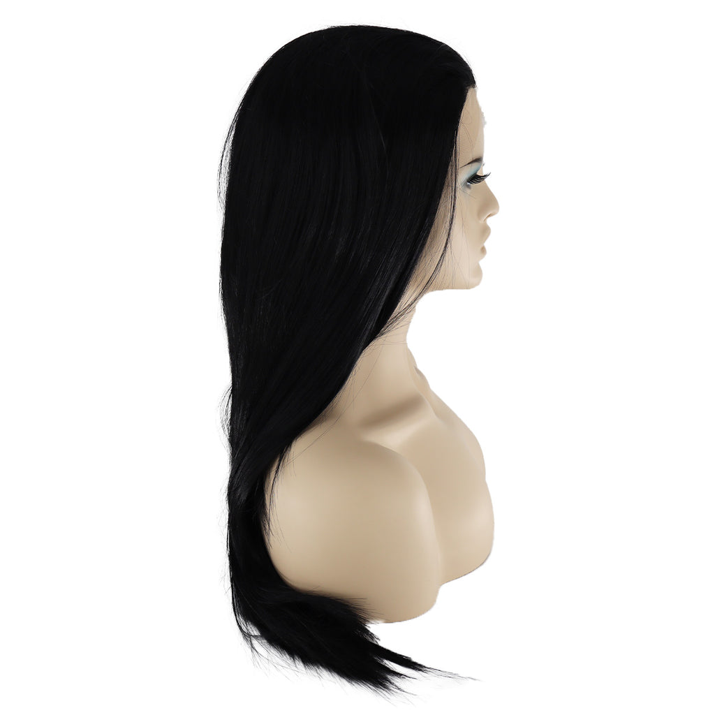 Epic Cosplay Hecate Wig Black Mix Side View Woman