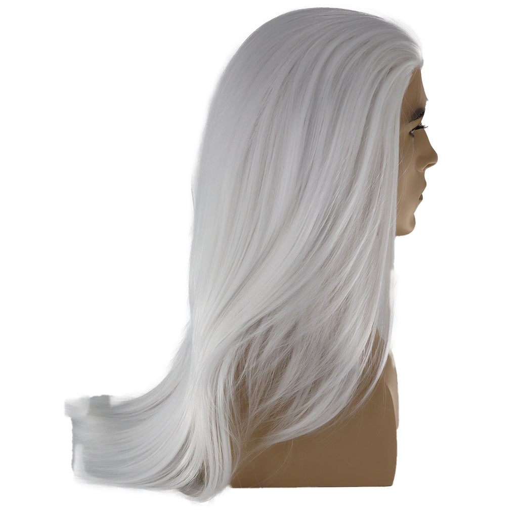 Epic Cosplay Hecate Wig Classic White Mix Side View Man