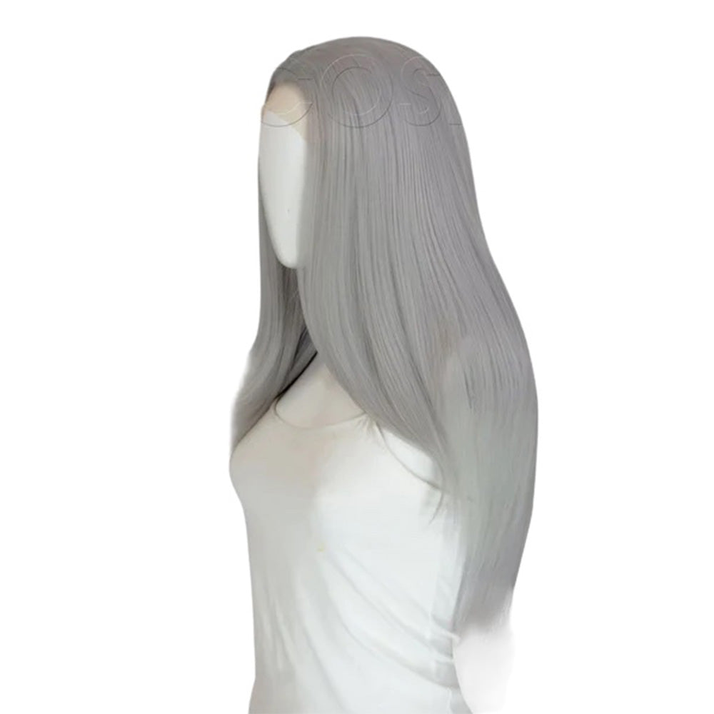 Epic Cosplay Hecate Wig Silvery Grey Side View