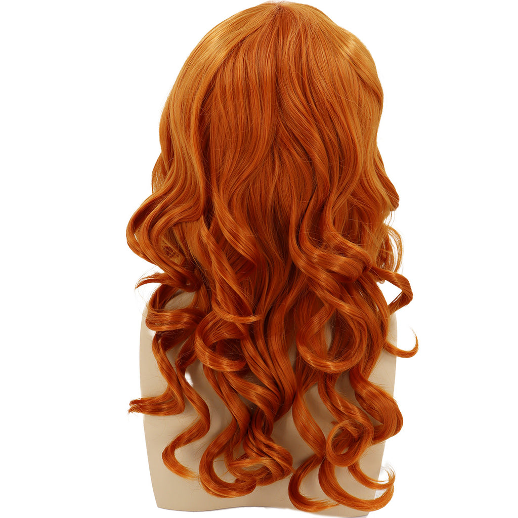 Epic Cosplay Hestia Wig Autumn Orange Back View Man