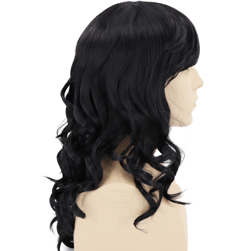 Epic Cosplay Hestia Wig Black Side View Man