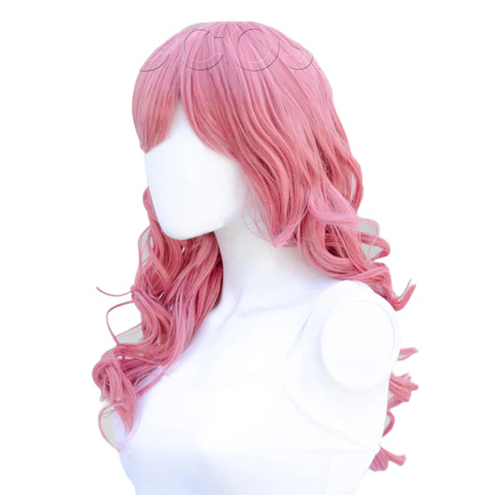 Epic Cosplay Hestia Wig Princess Pink Mix Side View