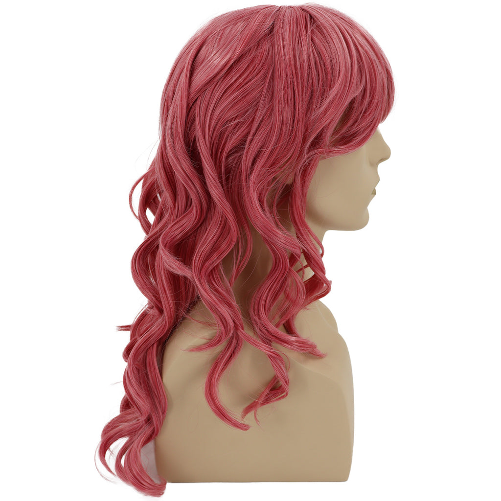 Epic Cosplay Hestia Wig Princess Pink Mix Side View Man