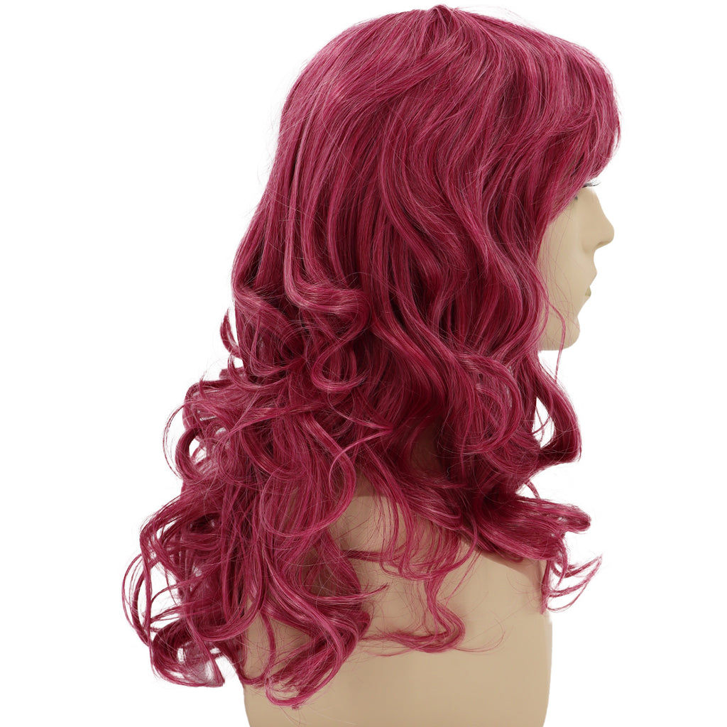 Epic Cosplay Hestia Wig Raspberry Pink Mix Side View Man