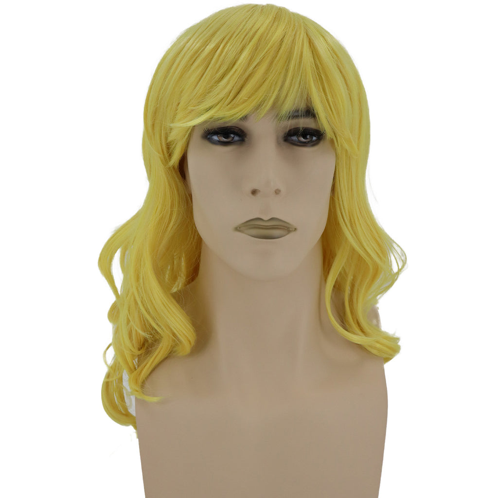 Epic Cosplay Hestia Wig Rich Butterscotch Blond Front View Man