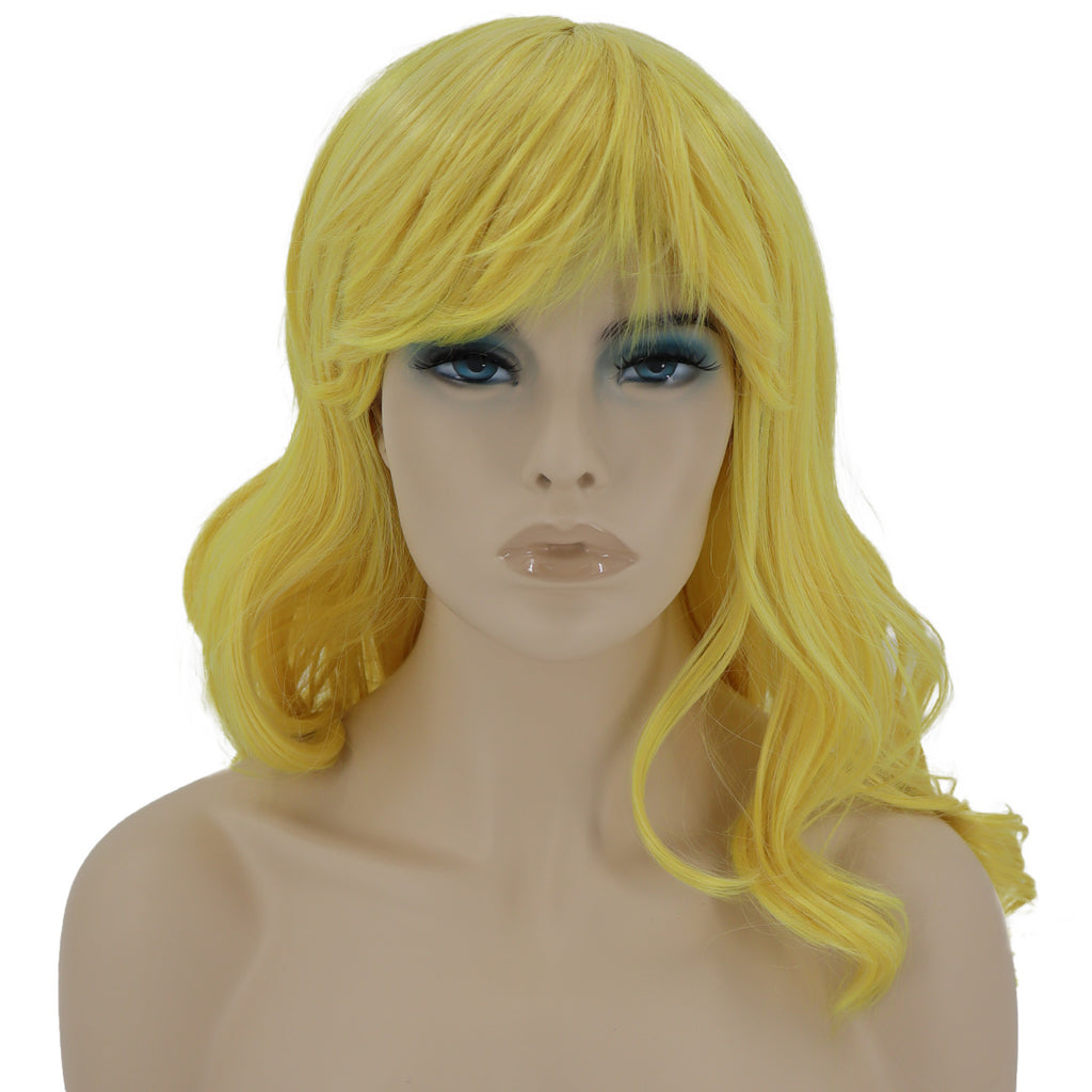 Epic Cosplay Hestia Wig Rich Butterscotch Blond Front View Woman