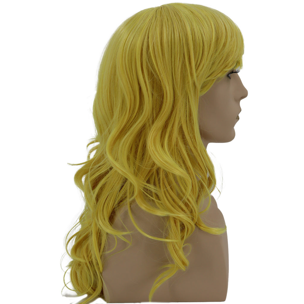 Epic Cosplay Hestia Wig Rich Butterscotch Blond Side View Man