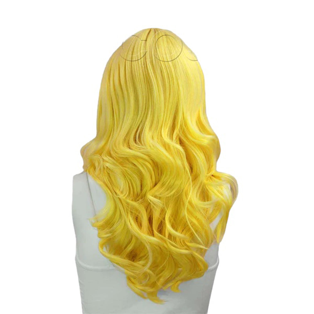 Epic Cosplay Hestia Wig Rich Butterscotch Blonde Back View