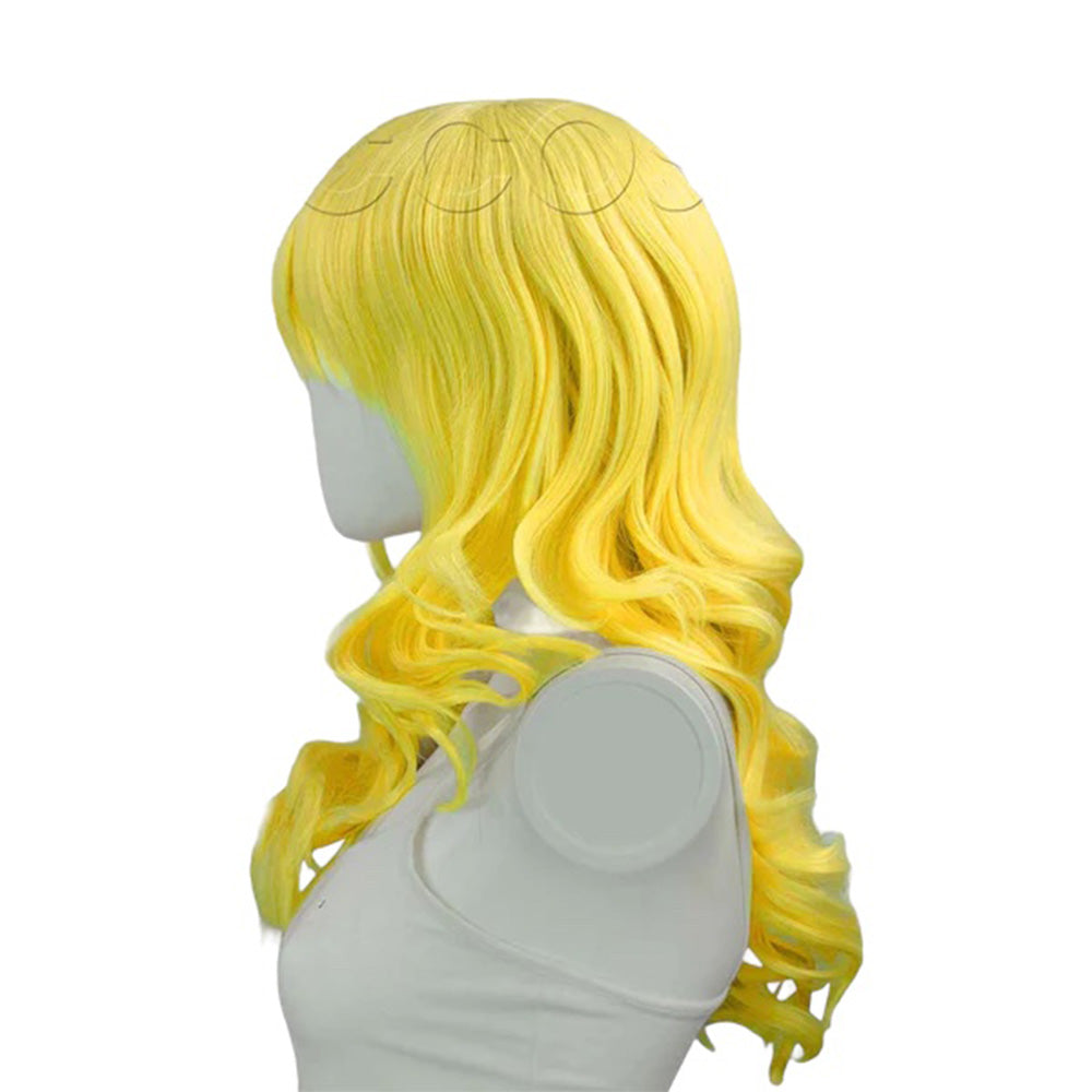 Epic Cosplay Hestia Wig Rich Butterscotch Blonde Side View