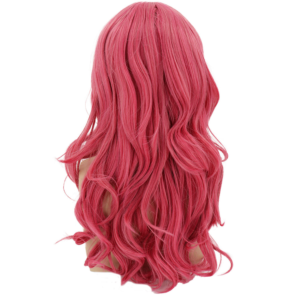 Epic Cosplay Hestia Wig Sky Magenta Back View Man