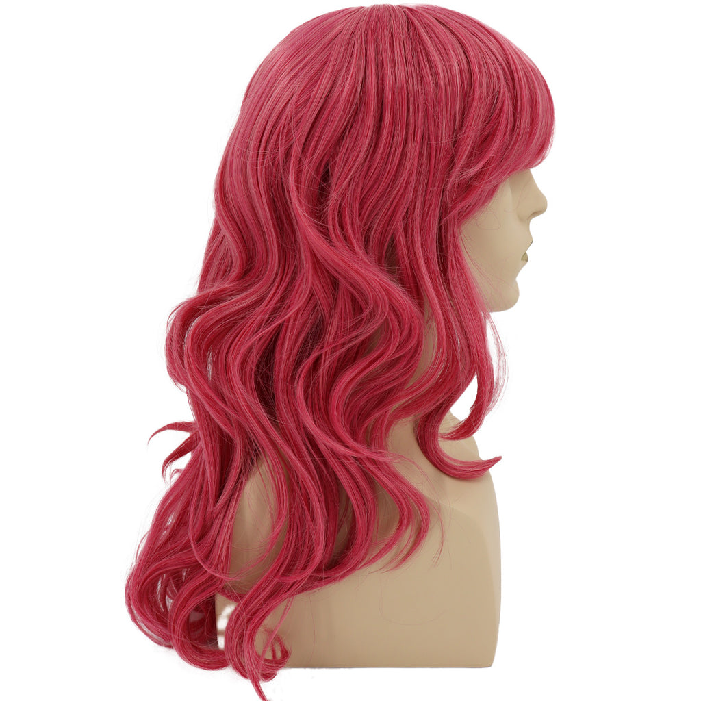 Epic Cosplay Hestia Wig Sky Magenta Side View Man