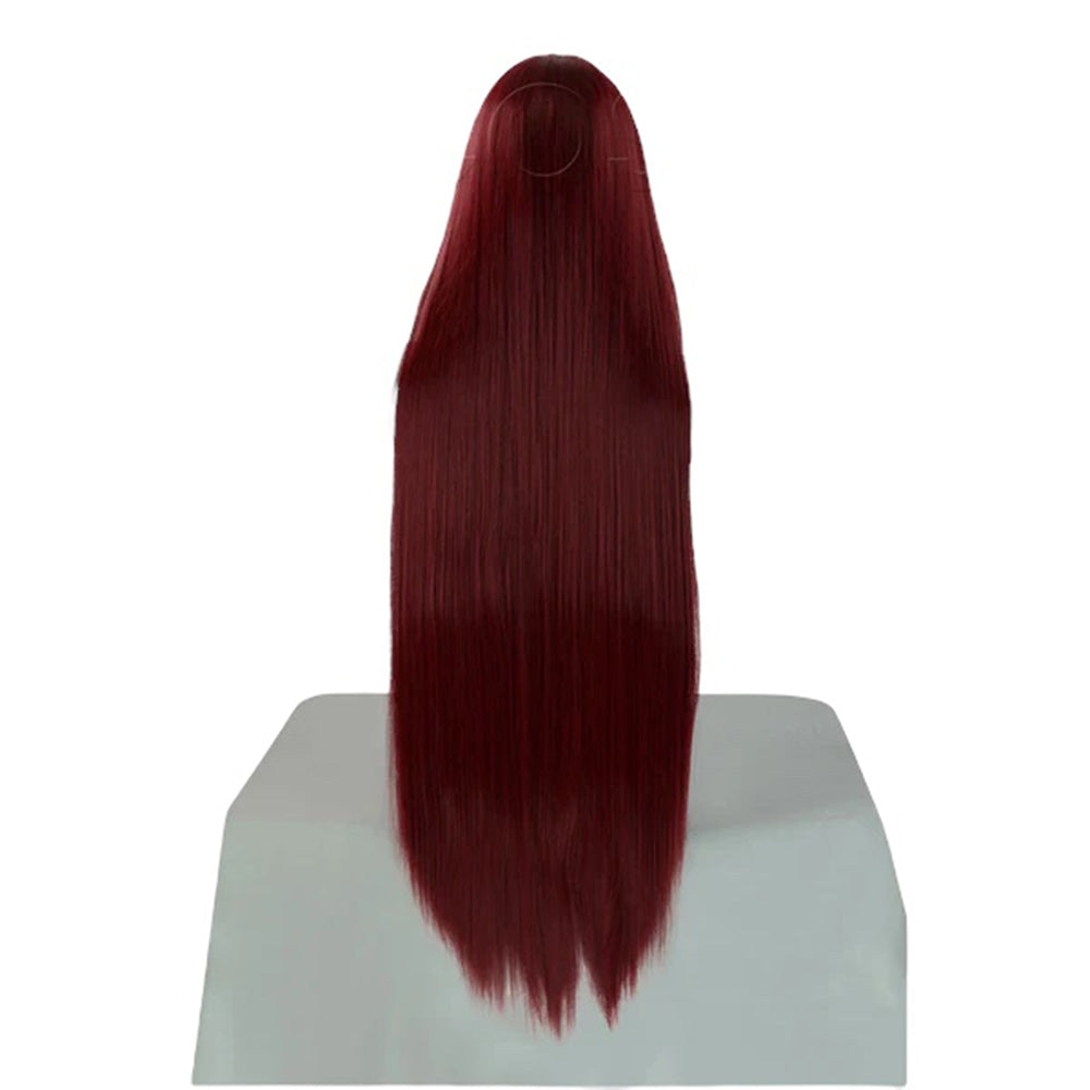 Epic Cosplay Persephone Wig Burgundy Red Back View
