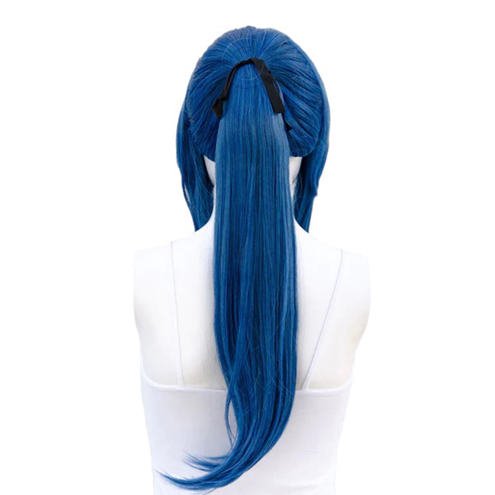 Epic Cosplay Phoebe Wig Shadow Blue Back View