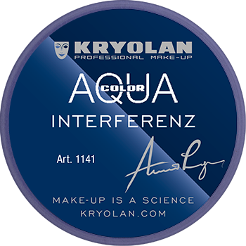 Kryolan Aquacolor Interferenz size 8 ml color lilac g