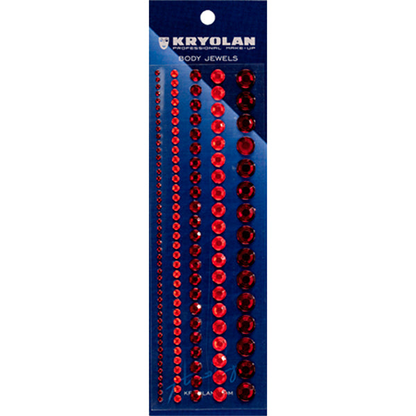 Kryolan Body Jewels Color Red