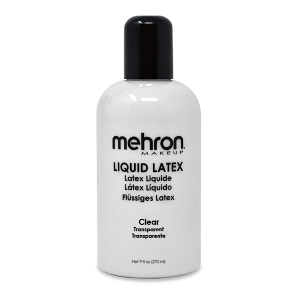 Mehron Liquid Latex Size 9 ounce color clear