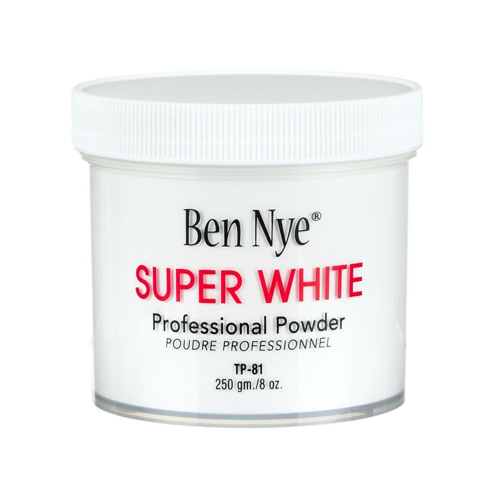 Ben Nye Face Powder Color Super White Size 8 ounce