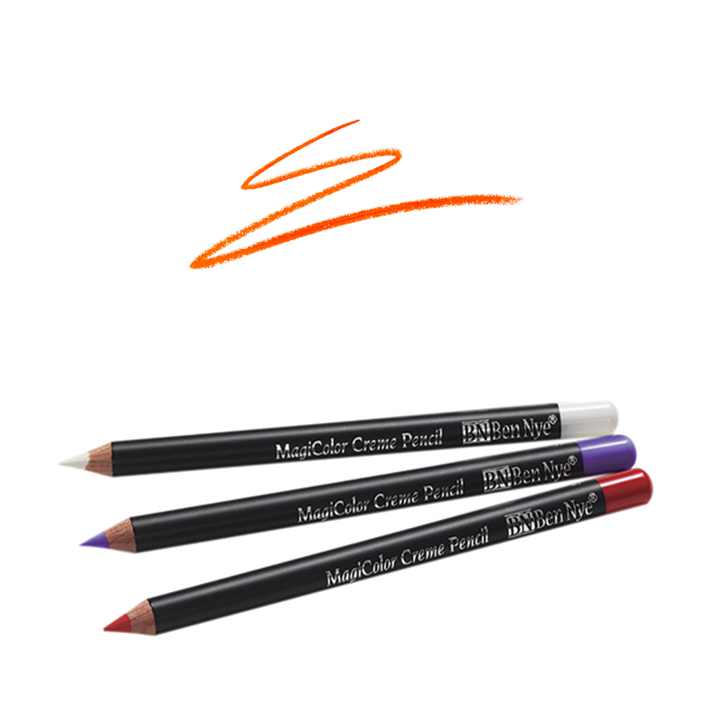 Ben Nye MagiColor Creme Pencils Color Bright Orange