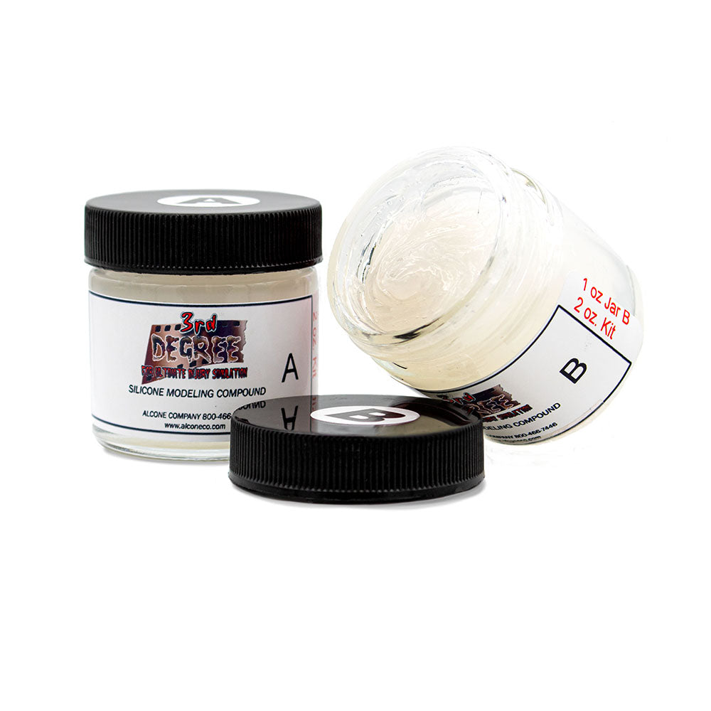 3rd Degree Silicone Modeling Compound Color Clear Size 2 ounce