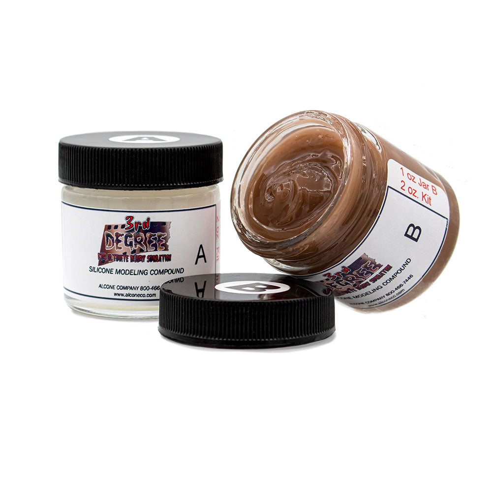 3rd Degree Silicone Modeling Compound Color Dark Size 2 ounce