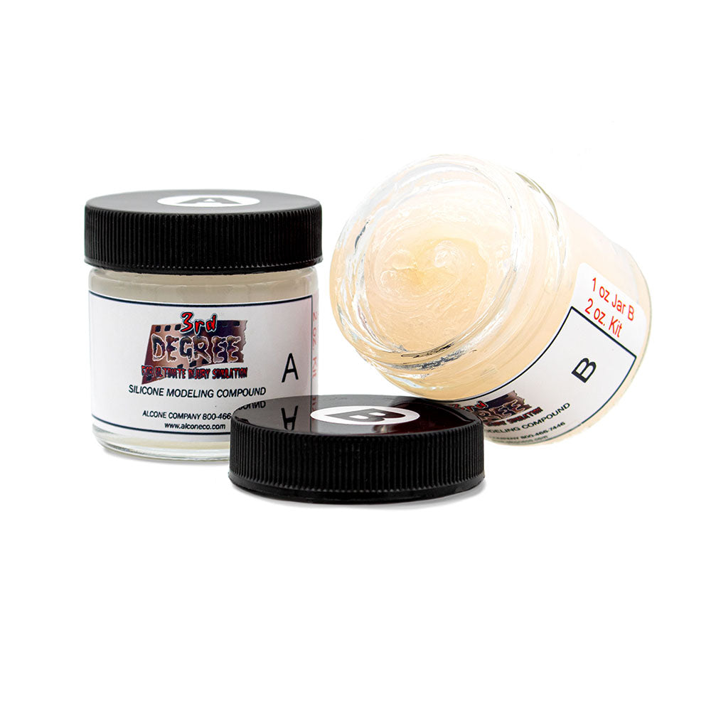3rd Degree Silicone Modeling Compound Color Light Size 2 ounce