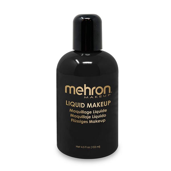 Mehron Liquid Makeup Size 4.5 ounce color black