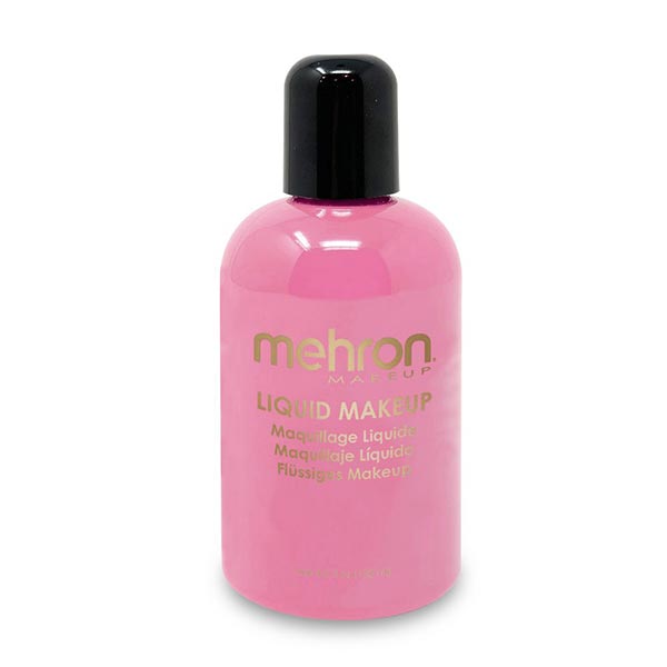 Mehron Liquid Makeup Size 4.5 ounce color pink