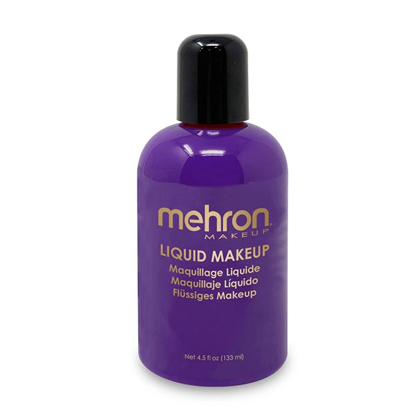 Mehron Liquid Makeup Size 4.5 ounce color purple