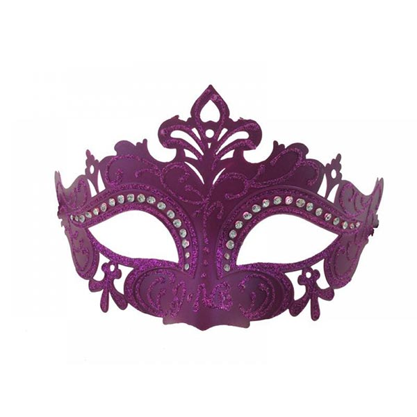 KBW Facile Masquerade Mask color hot pink