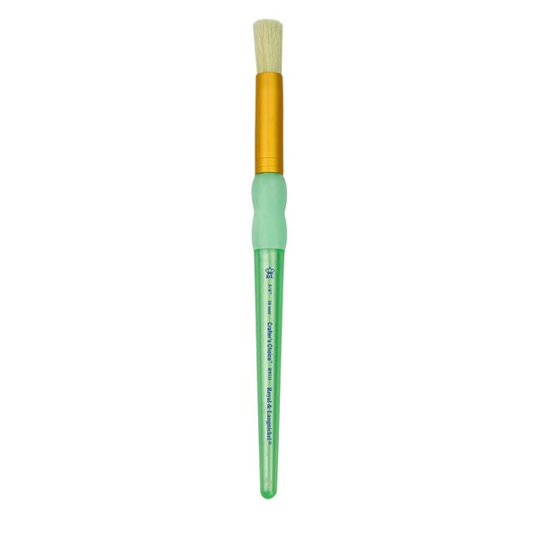 Royal Brush Crafter's Choice White Bristle Standard Stencil Brush Size: 5/8"