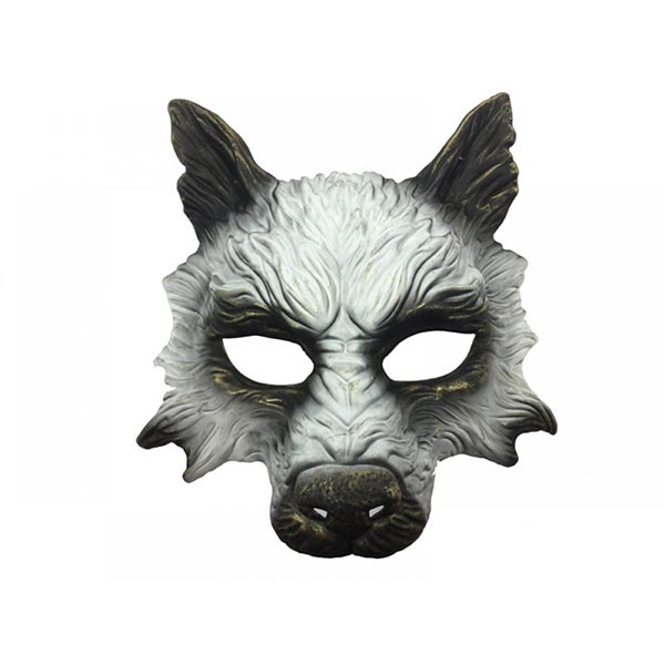 KBW Wolf Mask color grey