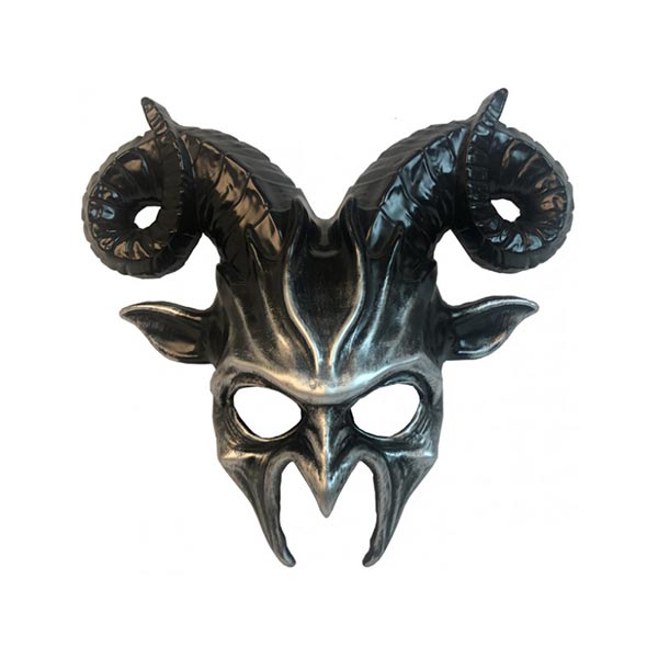 KBW Goat Mask color silver