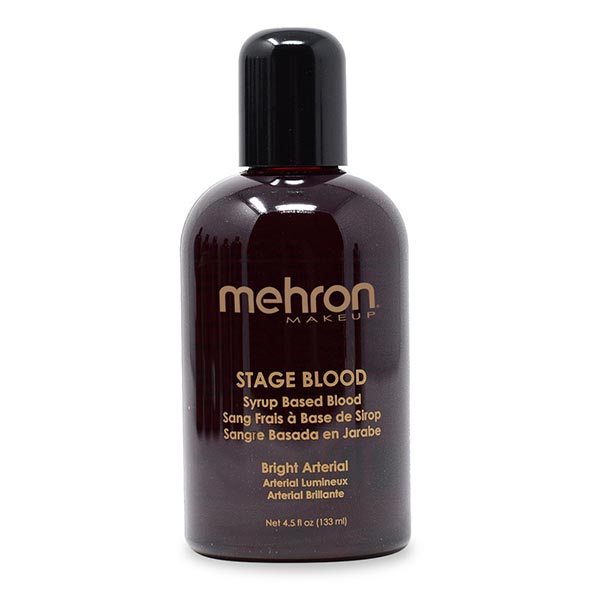 Mehron Stage Blood Color Bright Arterial Size 4.5 ounce