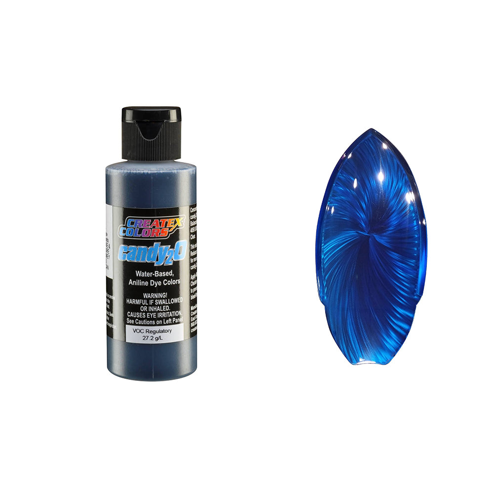 Createx Colors Candy2o Airbrush Aniline Dye Color Marine Blue