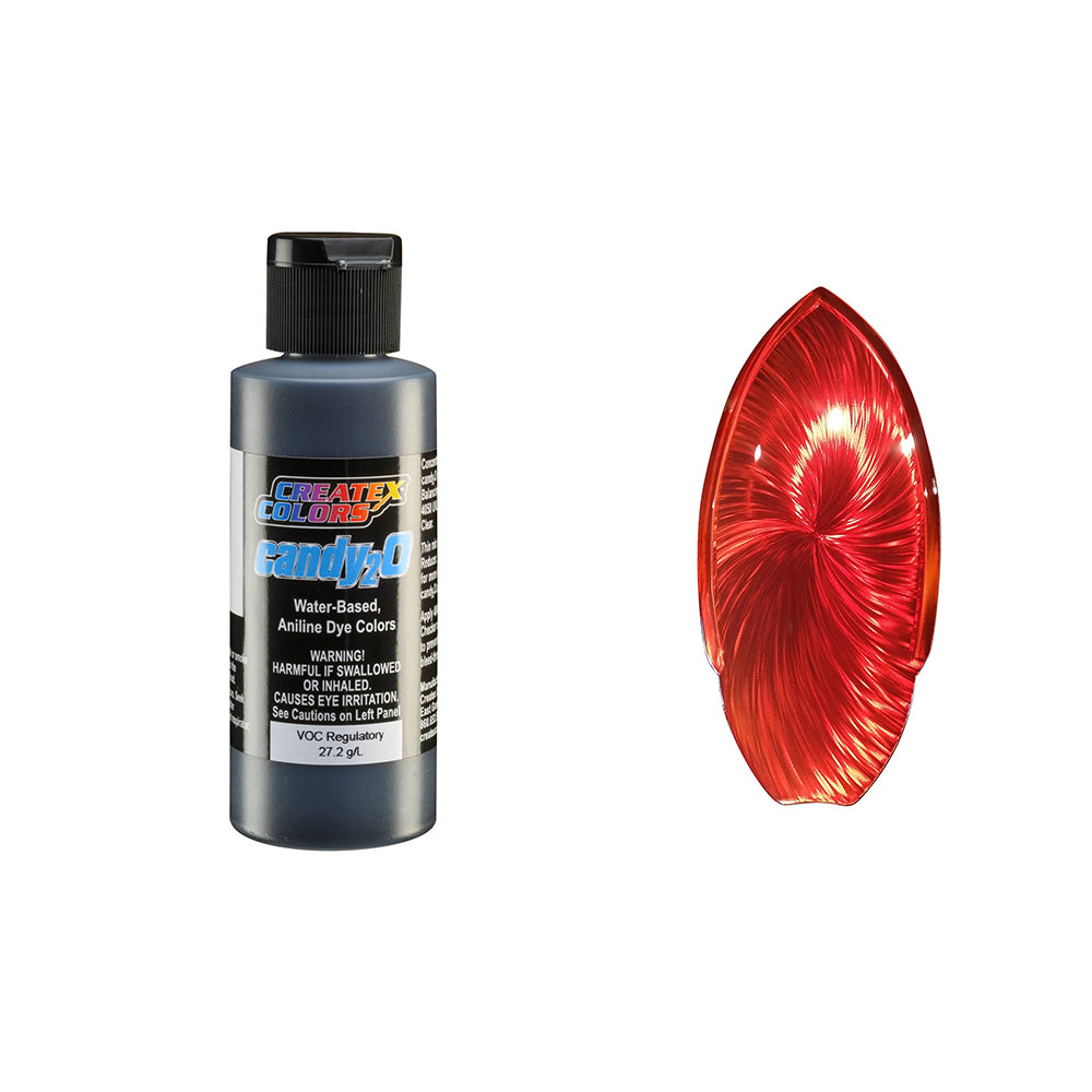Createx Colors Candy2o Airbrush Aniline Dye Color Red Oxide