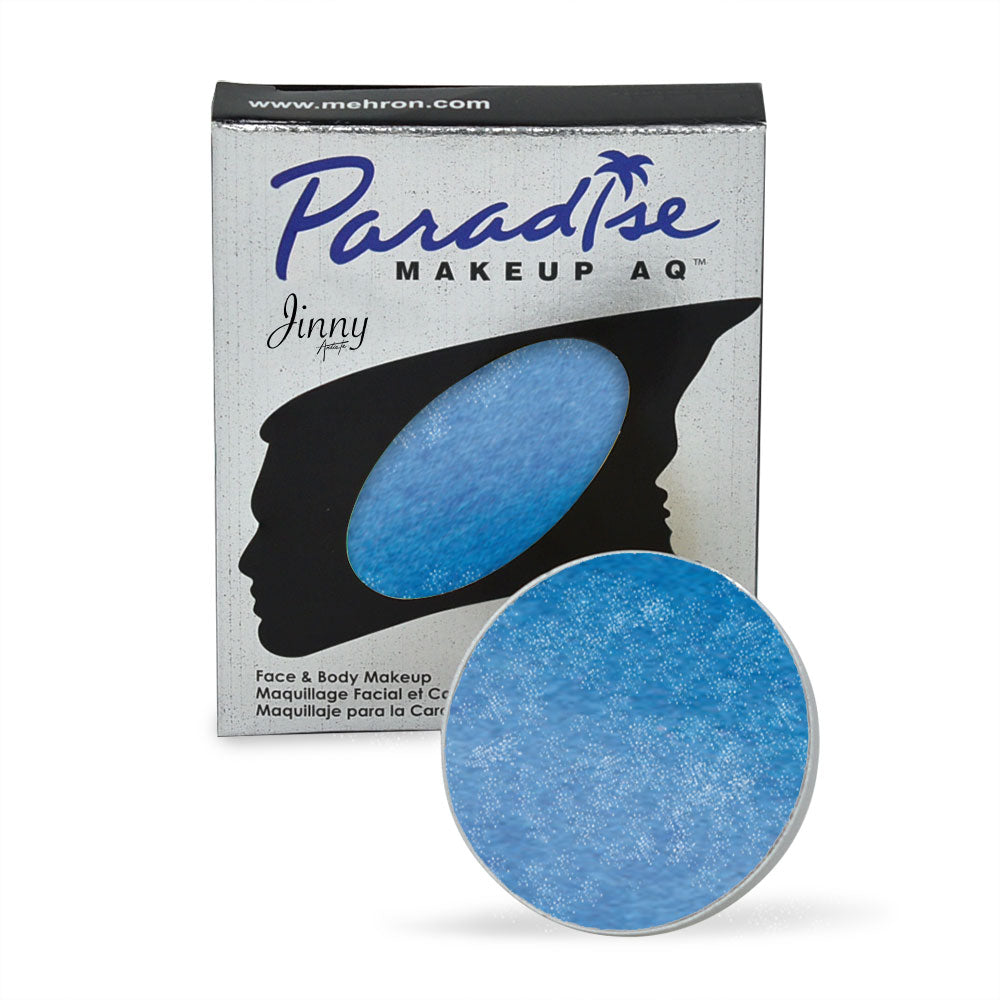 Mehron Paradise AQ Paint Size .25 ounce Refill Color Metallic Dark Blue