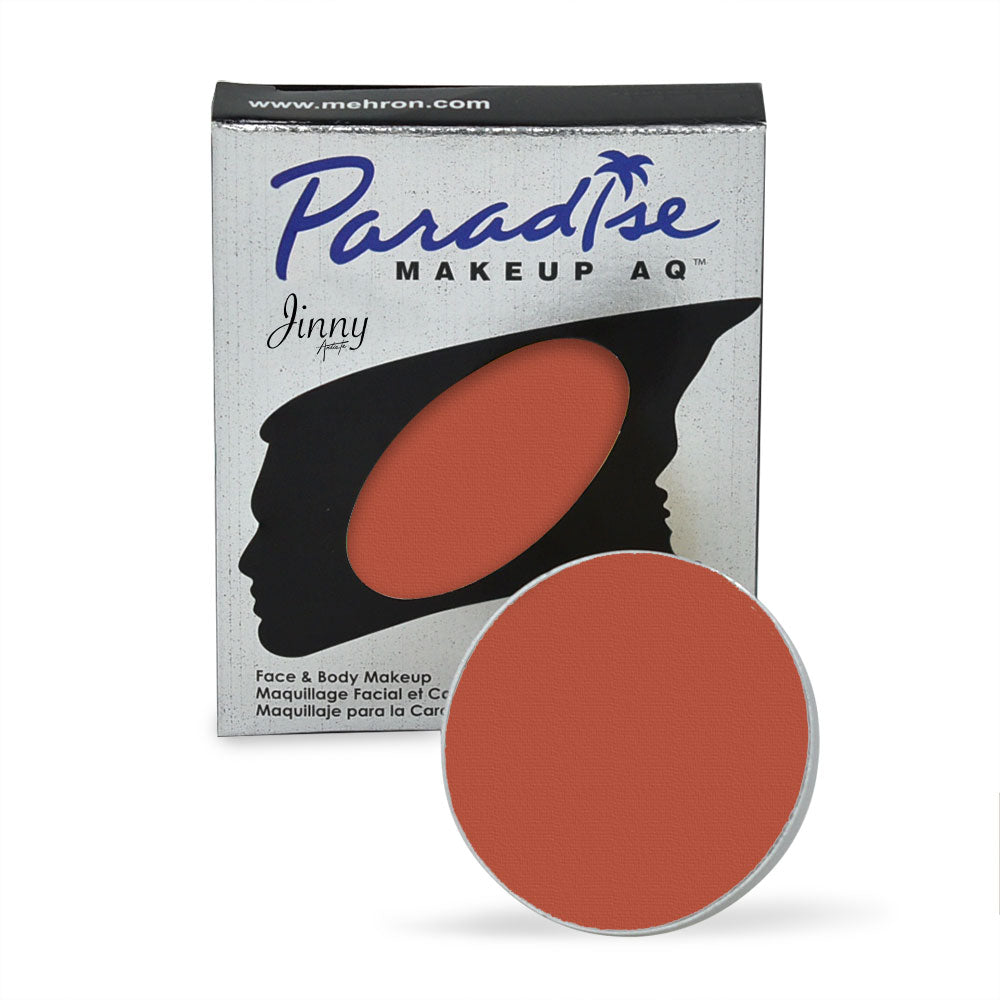 Mehron Paradise AQ Paint Size .25 ounce Refill Color Foxy