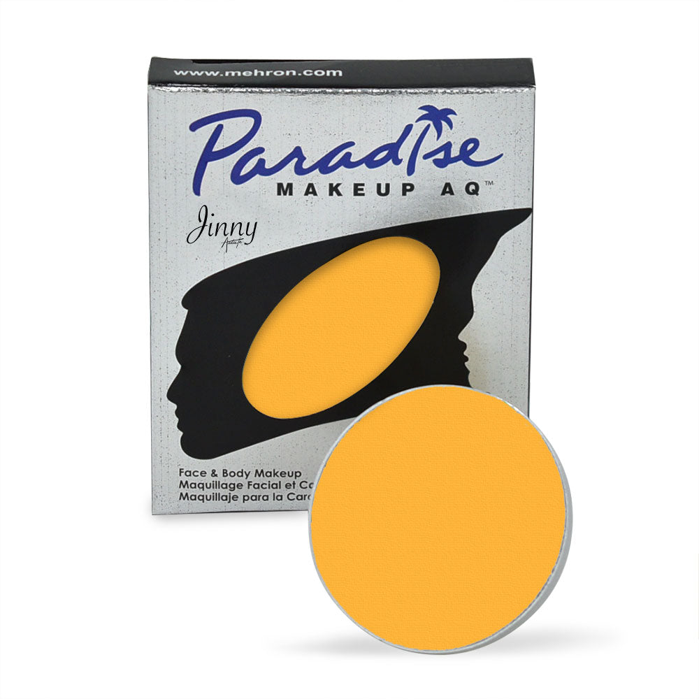 Mehron Paradise AQ Paint Size .25 ounce Refill Color Mango