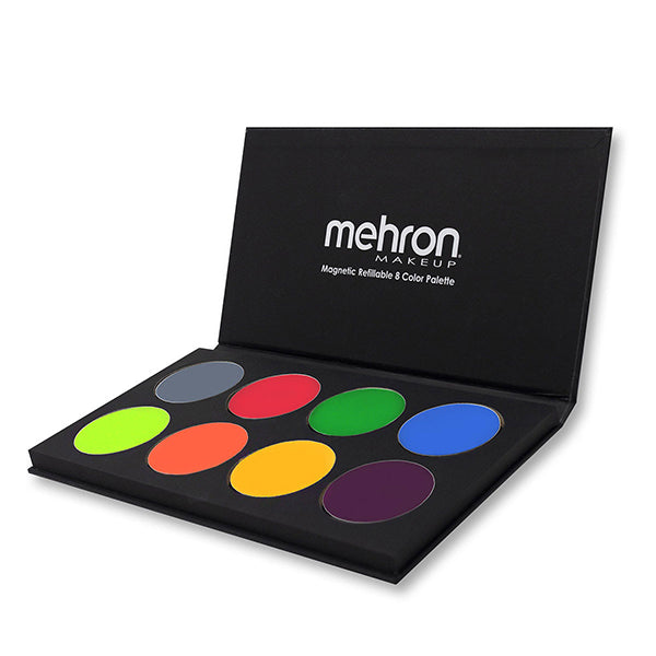 Mehron Paradise Makeup AQ 8 Color Palette Color Tropical