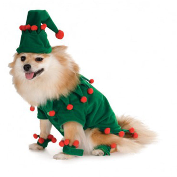 Rubies Dog Elf L Green