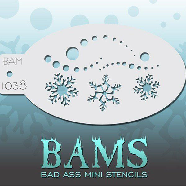 Badass Mini Stencil Design Frozen