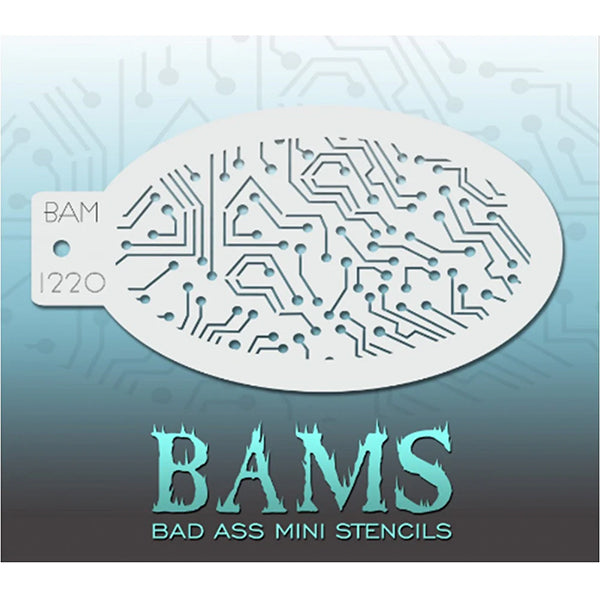 Badass Mini Stencil Design Circuits