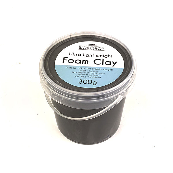 Lumin's Workshop Foam Clay Size 300 grams Color Grey