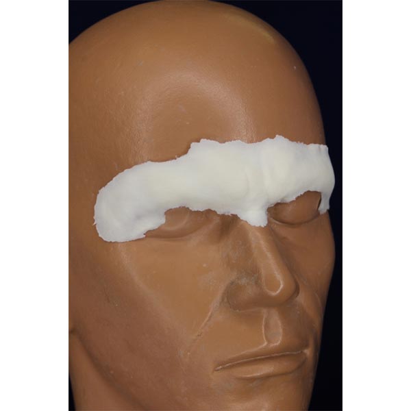 Rubber Wear Aged Brow Prosthetic Appliance Style: Style 2